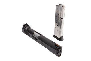 Rock Island Armory 1911 .22 TCM Conversion Kit has a parkerized finish and Rock Island Armory logo for added aesthetics
